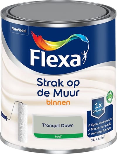 Flexa - Strak Op De Muur Binnen Mat - Tranquil Dawn - Mengverf - 1 L