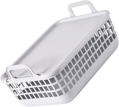 Wasmand Met Deksel - Opbergmand Kleding - Thuis Opslag - Grote Capaciteit - 33x33x33cm - Zoals Getoond