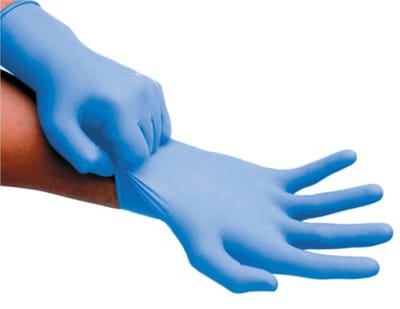 CMT - 100 Stuks - Latex - XL - Extra Large - Blauwe - Ongepoederd - Poedervrij - Wegwerp Handschoenen - Wegwerphandschoenen