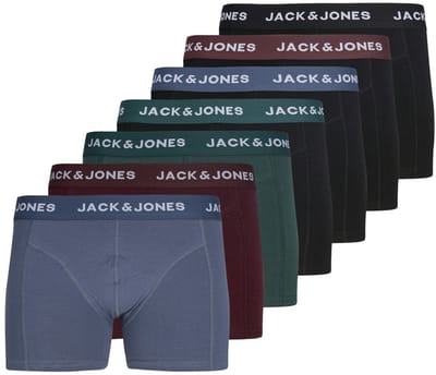 Jack & Jones - Heren Onderbroeken 7-Pack Boxers Jactommy - Multi - Maat M