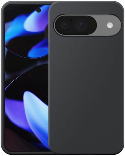 Geschikt voor Google Pixel 9 / 9 Pro Telefoonhoesje Flexibel Siliconen TPU hoesje - Flexible Back Cover Case Siliconen TPU - Zwart - Smartphonica geschikt voor Google Pixel 9;Google Pixel 9 Pro