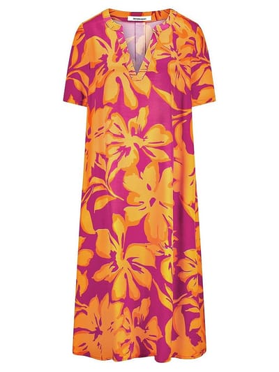 Jurk Van Peter Hahn pink