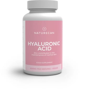 Naturecan - Hyaluronzuur Capsules - Hyaluronic Acid 400 mg - Met Zink - 60 Vegan Capsules