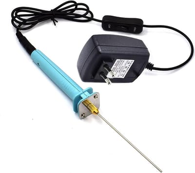 Electric Foam Cutter 100-240V/15W - Styrofoam Cutting Tool Set 10CM Hot Cutting Pen - with Electronic Voltage Transformer Adapter