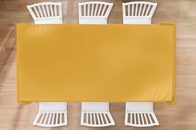 Tafelkleed - Tafellaken - 260x130 cm - Okergeel - Herfst - Interieur - Binnen en Buiten