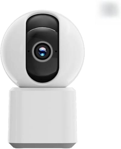Baby- En Ouderenmonitor, Wifi Binnenshuis Beveiligingscamera Voor Baby's 360° Pan- En Kantelfunctie, 2-Weg Audio, Nachtzicht Bewakingscamera