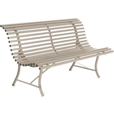 Fermob - LOUISIANE bank - 14 muskaat - 150 x 80 x 72 cm - beige