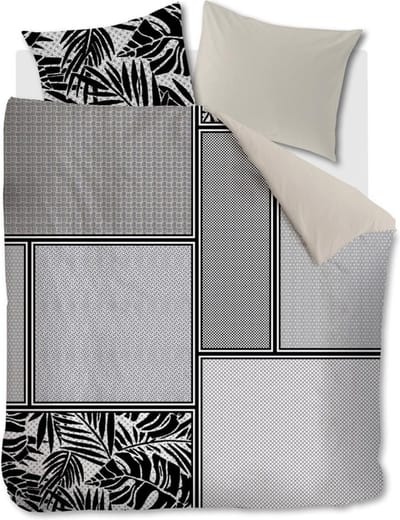 Beddinghouse Dutch Design Satelite dekbedovertrek - Lits-Jumeaux - 240x200/220 cm - Zwart
