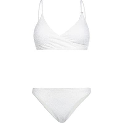 Brunotti - Bella-Broidery - Bikini Snow - Bralette Bikini Set Dames - 36