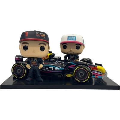Pop Moment: Oracle Red Bull Racing Team - Max Verstappen & Sergio Perez Funko Pop #07