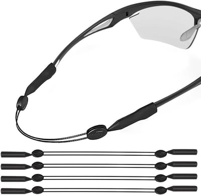 Dailygoods- Brilband 4 stuks - Verstelbare Brilband - Antislip Silicone - Sportwaterdicht - Lichtgewicht - Geschikt voor Dames/Heren - Brilhouder