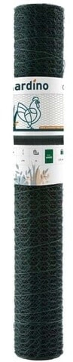 Giardino Zeskant gaas groen 13 mm | draaddikte 1,0 mm | groen gecoat 1.00m x 5m