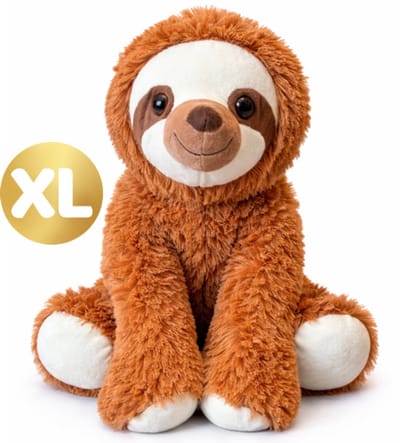Topknuffels® Luiaard Pluche Knuffel Dier XL 60 cm - Grote Speelgoed Knuffels voor Kinderen Jongens Meisjes