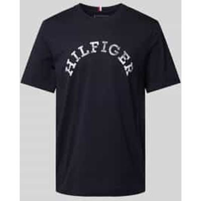 T-shirt met labelprint