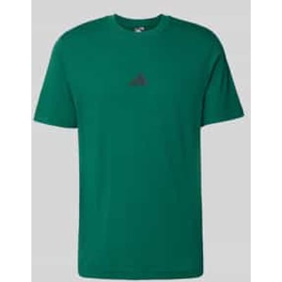 Adidas Sportswear Essentials Small Logo Single Jersey T-Shirt - Heren - Groen