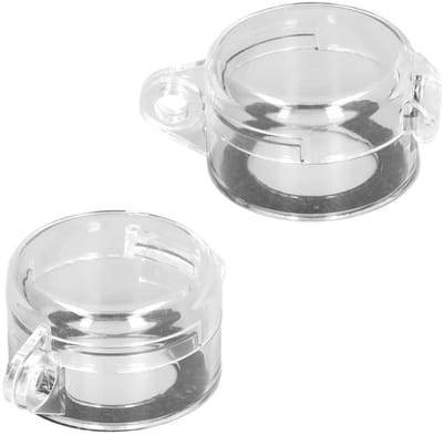 Noodstopknop Deksel - Drukknop Beschermer - Veiligheid Vergroten - Stofdicht Ontwerp - 30 Mm Gat - Transparant
