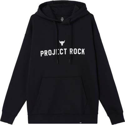 Sweatshirt Under Armour Johnson Project Rock Homme Noir L black