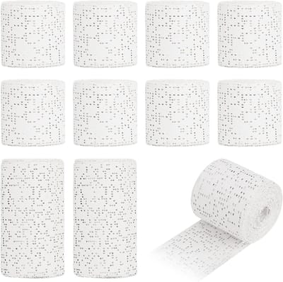 10 Rollen Gipsdoek Strips voor Knutselen, Modelbouw en Mallen - Sneldrogend en Huidvriendelijk