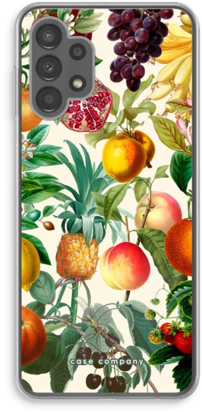 Case Company® - Hoesje geschikt voor Samsung Galaxy A13 4G hoesje - Classic Flora - Soft Cover Telefoonhoesje - Bescherming aan alle Kanten en Schermrand