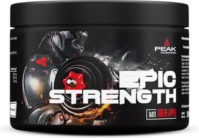 Peak Epic Strength (240g) Green Apple - Pre-Workout - NO Booster