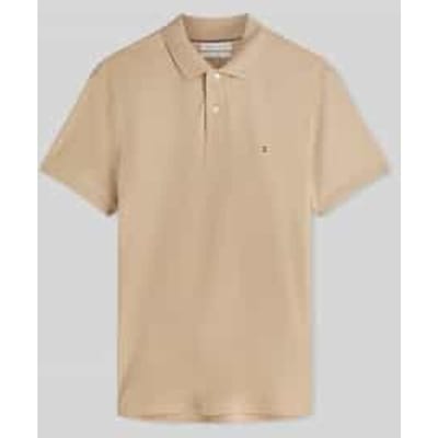 Tommy Hilfiger Liquid Cotton Regular Desert Size: M | Polo Shirts Outlet | Heren | Beige
