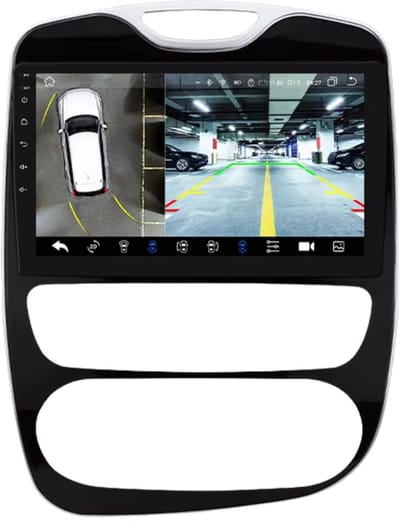 Autoradio bluetooth met camera - Carplay - Voor Renault Clio 4 (2016-2019) - Geschikt voor Apple en Android - Stereo - Navigatie - Navigatiesysteem auto