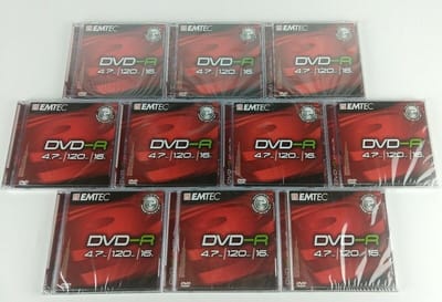 Emtec DVD+R 4,7GB 16X Slim 10P-10