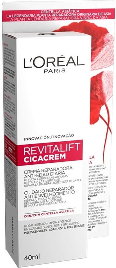 Herstellende Crème Revitalift Cicacream L'Oreal Make Up 40 ml