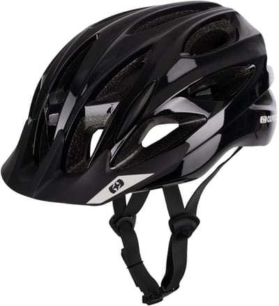 Oxford Hoxton Fiets Helm - kleur: Glans zwart - E-bike helm met snelsluiting - Fietshelm - helm - CE-EN1078 gekeurd - Maat: L/XL (hoofdomtrek 58 t/m 61 cm)