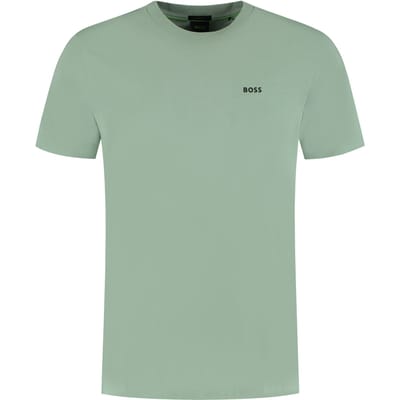 Regular fit T-shirt van katoenmix