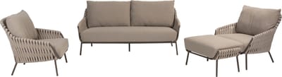 Montera stoel bank loungeset 4 delig rope terre 4 Seasons Outdoor