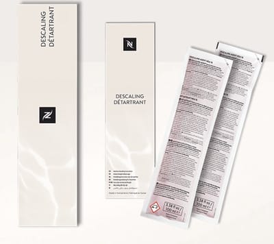 Nespresso - Ontkalkingsset - 1x2 pack - geschikt voor alle Nespresso machines