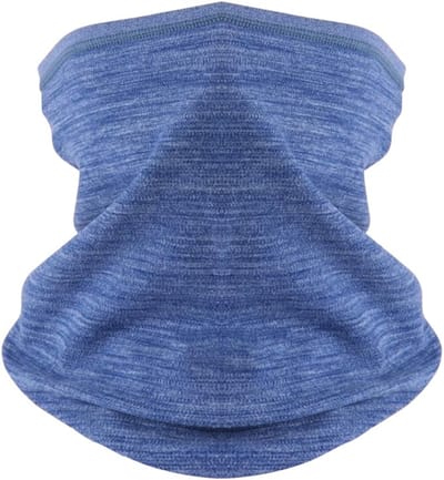 Famanu - Nekwarmer snood voor mannen en vrouwen, winter nekbeschermer fleece bandana gezichtsbedekkend masker winddicht halsdoek halsdoek voor