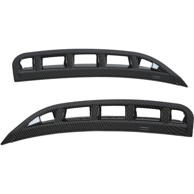 Voorbumper Windmes Sierlijst Vervanging voor Mercedes Benz GLE Klasse W167 V167 AMGLine 2019+ black