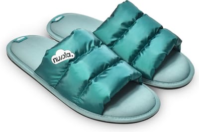 Nuvola- Sloffen Unisex smaragdgroen- 38/39