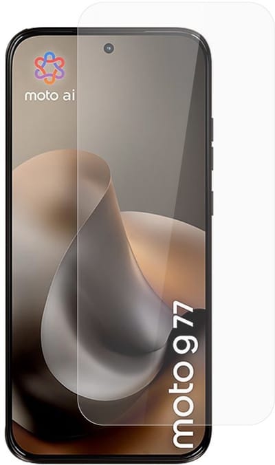 Coverup Screen Protector - Geschikt voor Motorola Moto G67 / G77 / G87 Screen Protector - Coverup 9H Tempered Glass - Transparant