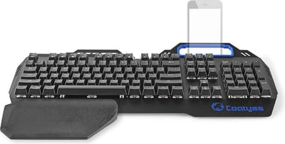 Nedis Bedraad Gaming Toetsenbord - USB - Mechanische Toetsen - RGB - US internationaal - US Internationaal - USB Gevoed - Lengte stroomkabel: 1.70 m - Gaming