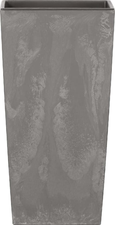 Bloempot met inzet Urbi Square Effect DURS200E-425U - Grijs