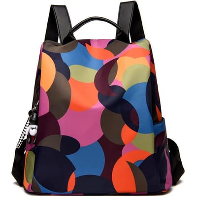 Dames Nieuwe Koreaanse Stijl Outdoor Casual Eenvoudige Rugzak Straattrend Camouflage Grote Capaciteit Mama Tas black