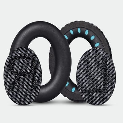 Professionele Vervangende Oorkussens voor Over-Ear Hoofdtelefoons, Geschikt voor QuietComfort 35 en 35 II, Zwart, Comfortabel en Duurzaam