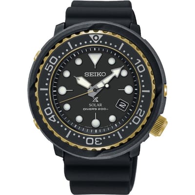 Seiko SNE498P1 TUNA Heren Horloge Quartz 47MM