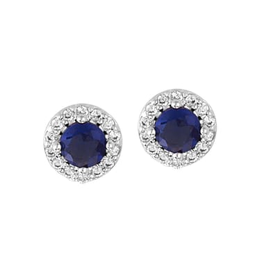 Montebello Oorbellen Herminium - 925 Zilver Gerhodineerd - ⌀7mm