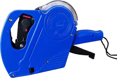 moTex 5500 prijstang Blauw 8-tekens 1-regel met Euro teken