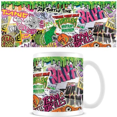 Pyramid International Teenage Mutant Ninja Turtles: Mutant Mayhem Mok / Beker Graffiti Cups & Mok / Bekers