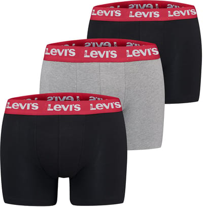 Pack of 3 men's Levis REPEAT LOGO BOXER boxer shorts underwear pants