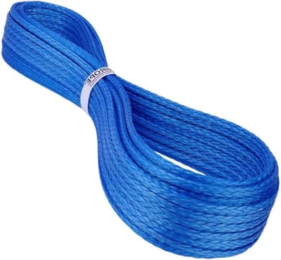 Dyneema touw - Huismerk touw - Bevestigen en zekeren - SK78 uitgerekt gecoat - 3mm 20m - Blauw
