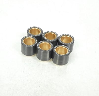 malossi variatorrol voor peugeot scooter 50 kisbee 4t avant 2017 16x13 6grs / 66 9823.l0 nieuw