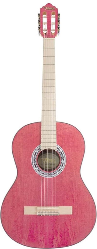 Valencia VC354PK Klassieke Gitaar 4/4 Roze Satin
