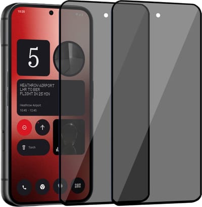 2x Geschikt voor Nothing Phone 2a / 2a Plus - Privacy Screenprotector - Beschermglas - Privé GuardCover