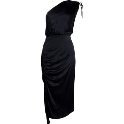 AllSaints Laura Dress Black Size: 42 | Midi Dresses Outlet | Dames | Zwart